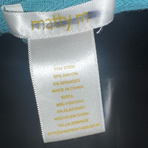 3/$10 🤍Vintage Matty M Soft Classic Back Split Bottom Hem Short Sleeve Tee - Picture 12 of 14